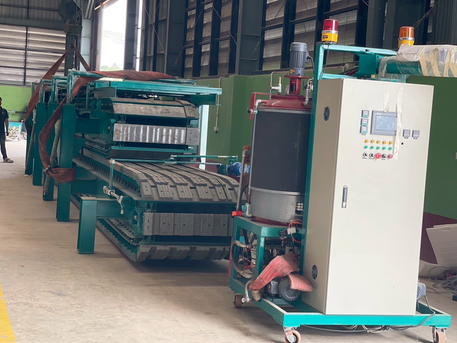 Belt PU Foam Machine 1210 — Thai Strong Steel ประเทศพม่า — StarTech Steel